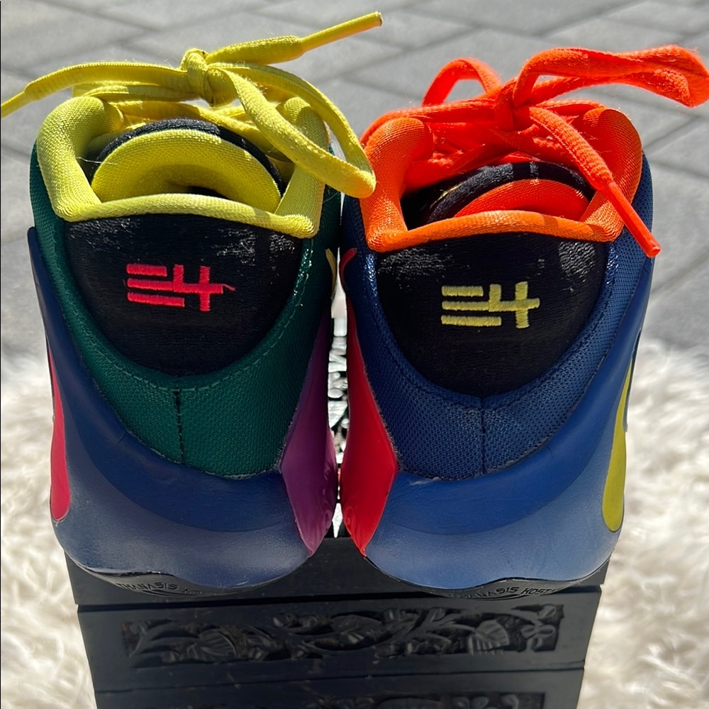 Nike Zoom Freak 1 Roots Vibrant Multicolor Athletic Sneakers big kids 3.5 EUC - Picture 8 of 17
